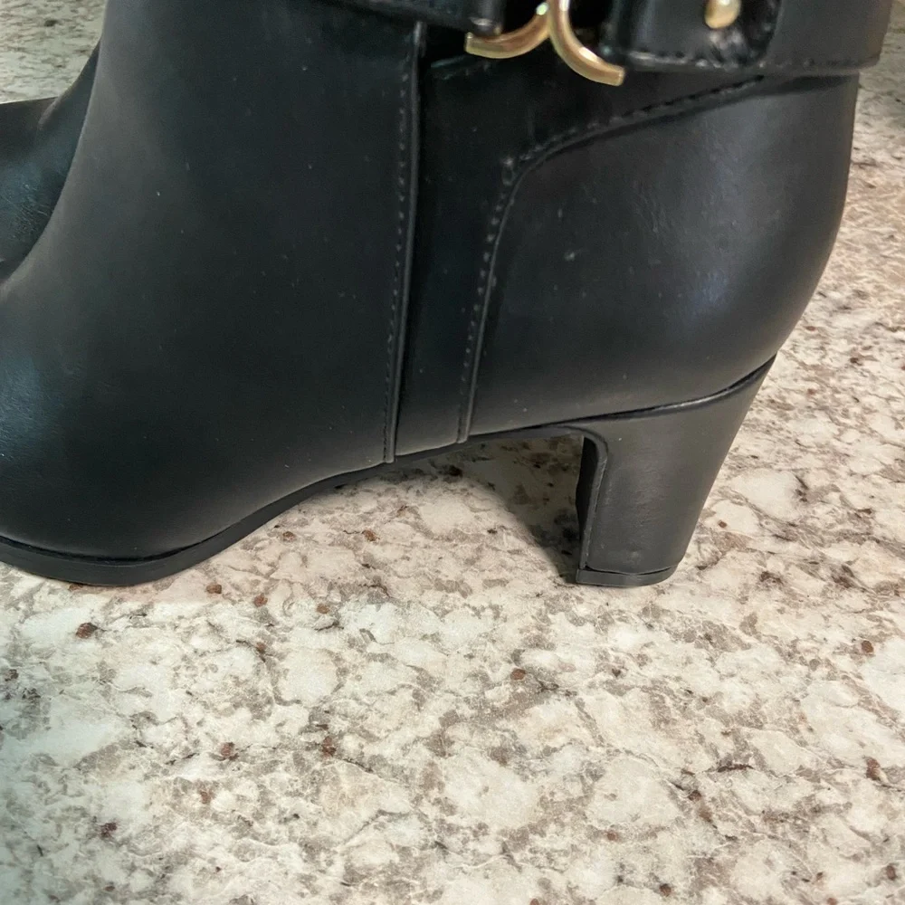 Charter Club Palmaa Black Knee high Boots - Picture 7 of 9